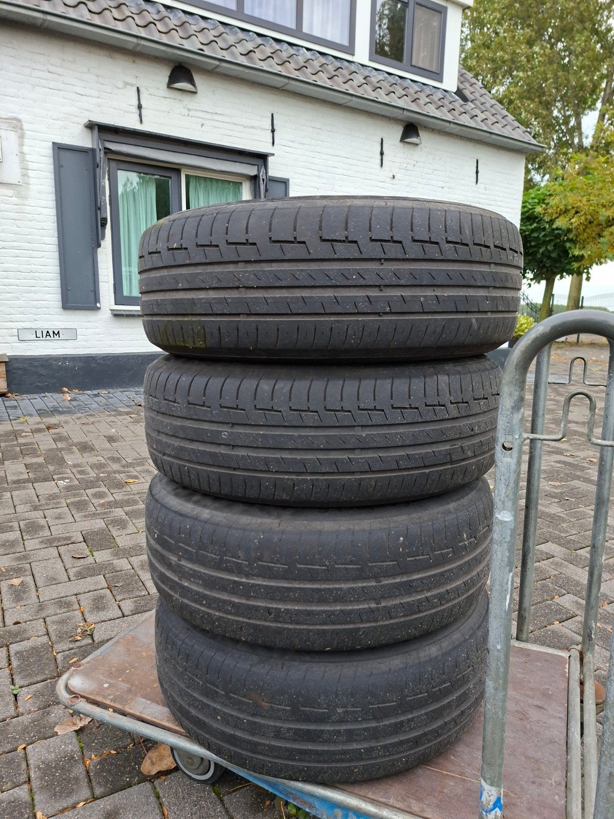 stalen velgen met banden, Ophalen, Bestelwagen, 16 inch, 205 mm