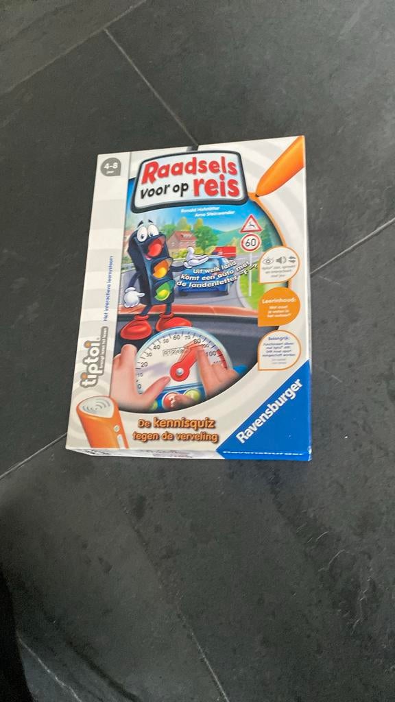 Tiptoi Raadsels voor op Reis - Ravensburger, Kinderen en Baby's, Speelgoed | Educatief en Creatief, Ophalen of Verzenden, Zo goed als nieuw