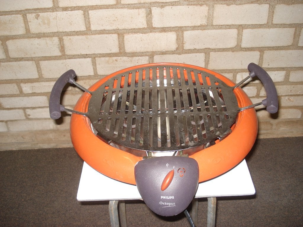Philips BBQ elektrisch  zeer nette staat / 100% werkend, Ophalen of Verzenden, Zo goed als nieuw, Overige merken