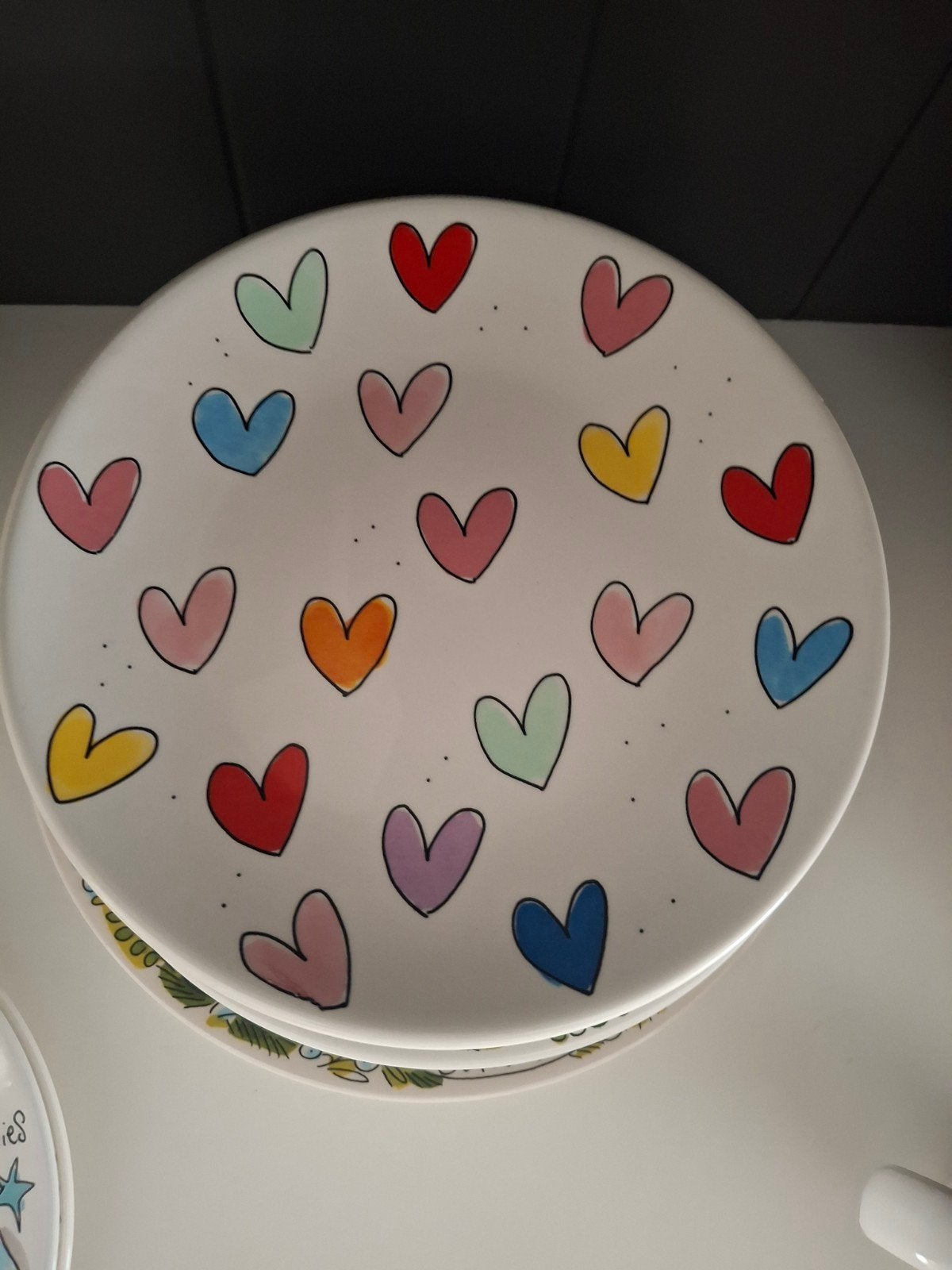 Blond Amsterdam bord 22 cm - Zo goed als nieuw, Ophalen, Zo goed als nieuw, Bord(en), Overige stijlen