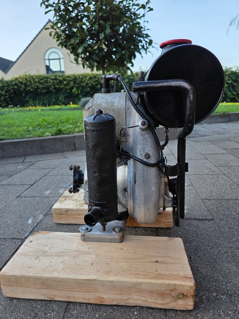 Fichtel & Sachs standmotor, Ophalen, Gebruikt