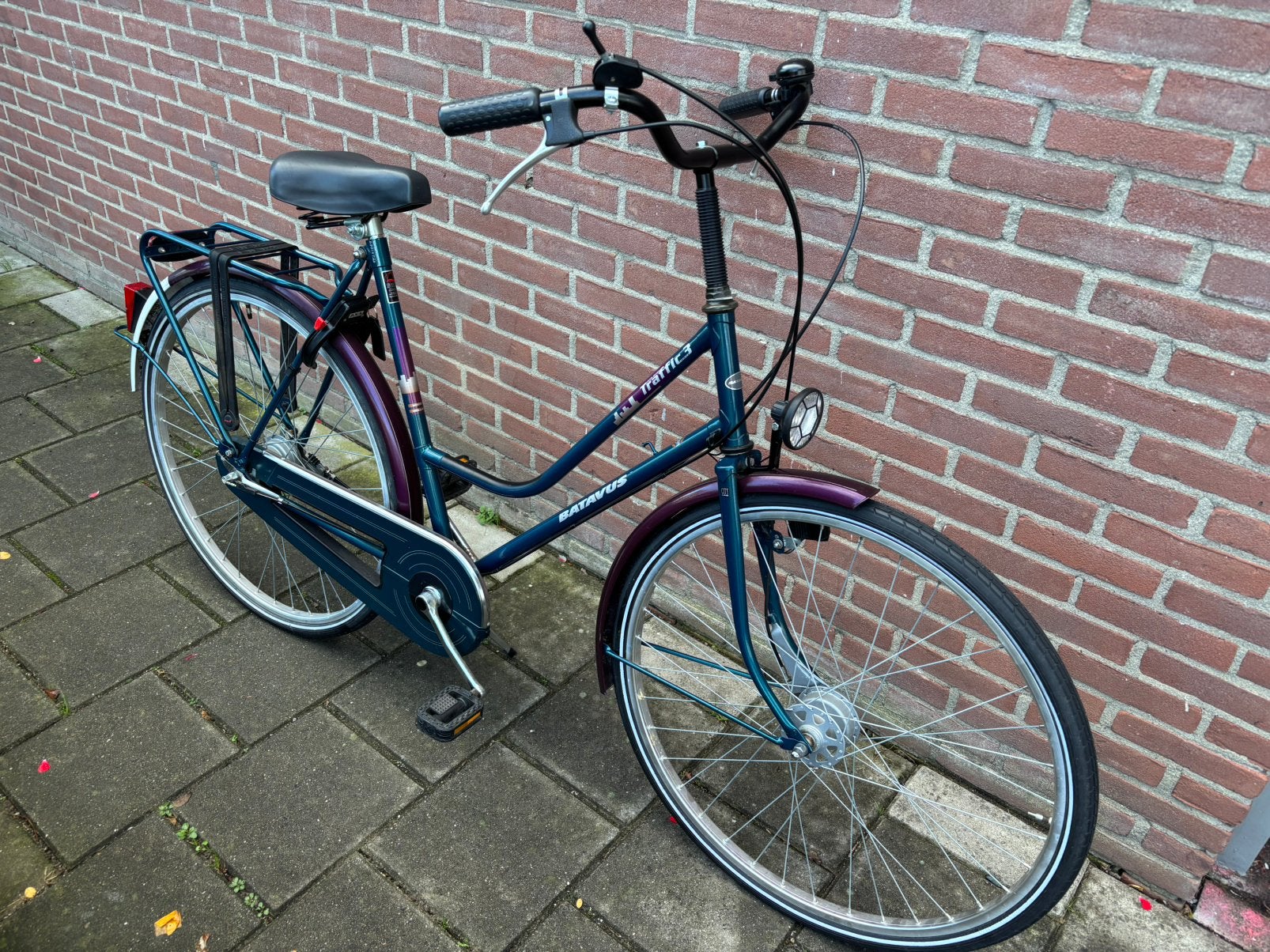 Dames fiets  koopje zo goed als nieuw 75 euro, Ophalen, Versnellingen, Batavus, 56 cm of meer