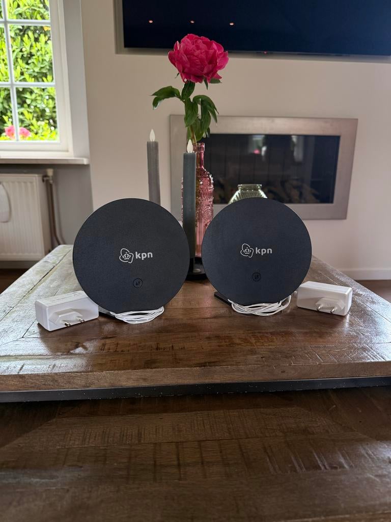 KPN WiFi Booster 2 - Set van 2 Nieuw!, Computers en Software, WiFi-versterkers, Ophalen of Verzenden, Zo goed als nieuw