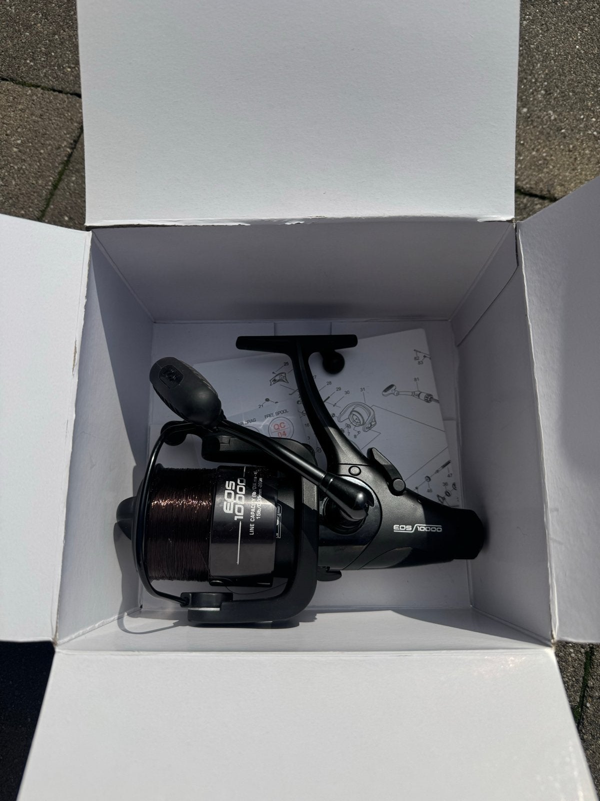 Fox Eos 10000 Vrijloopmolen met Awa-S Lijn 3 stuks, Ophalen, Zo goed als nieuw, Molen