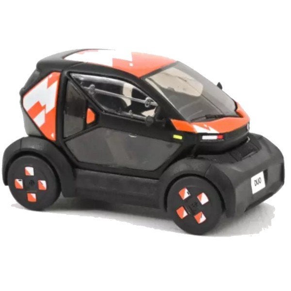Renault Mobilize Duo 2025 Iconic Oranje Schaal 1/43 Norev, Auto, Norev, Ophalen of Verzenden, Norev