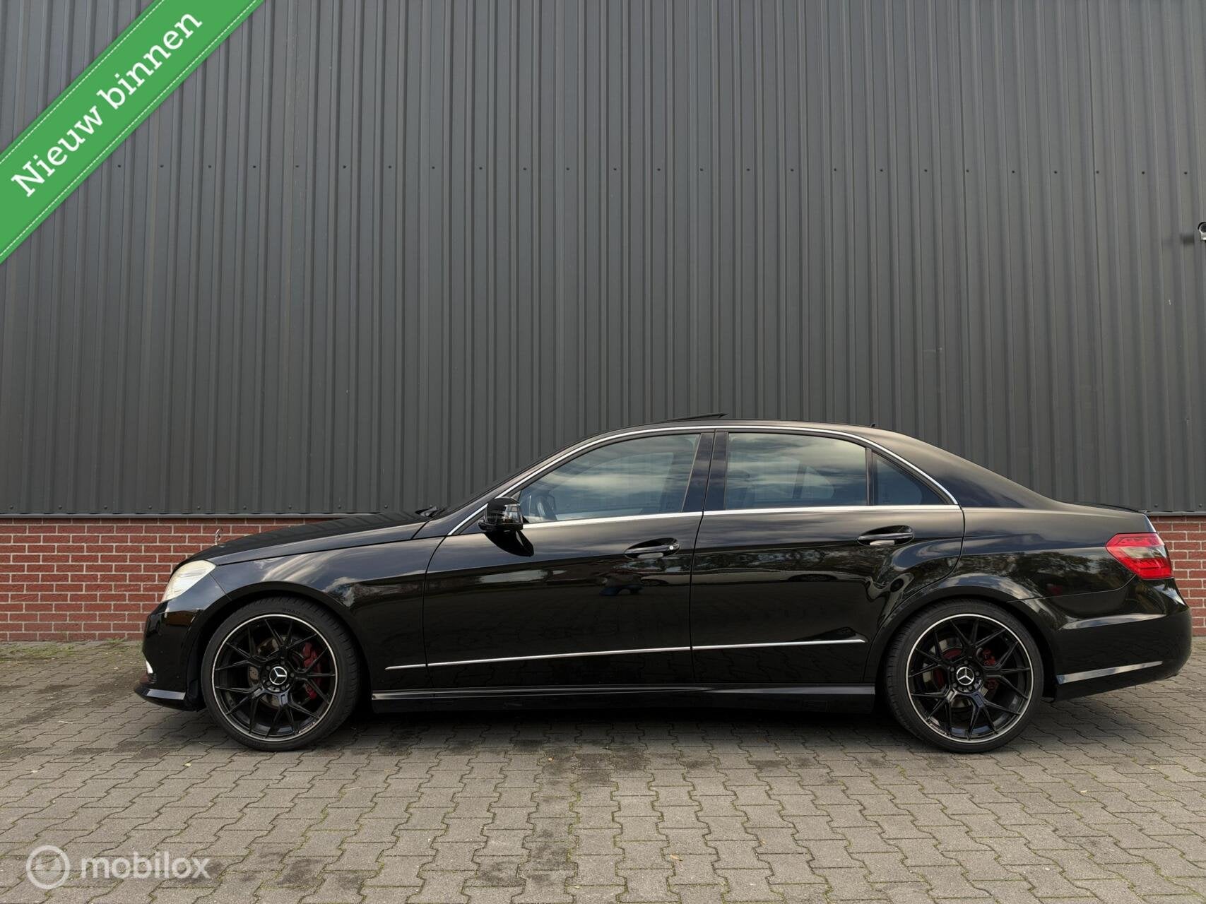 Mercedes E-klasse E350 CDI Avantgarde AMG Line Carplay Xenon, Auto's, Automaat, Euro 5, Gebruikt, Zwart