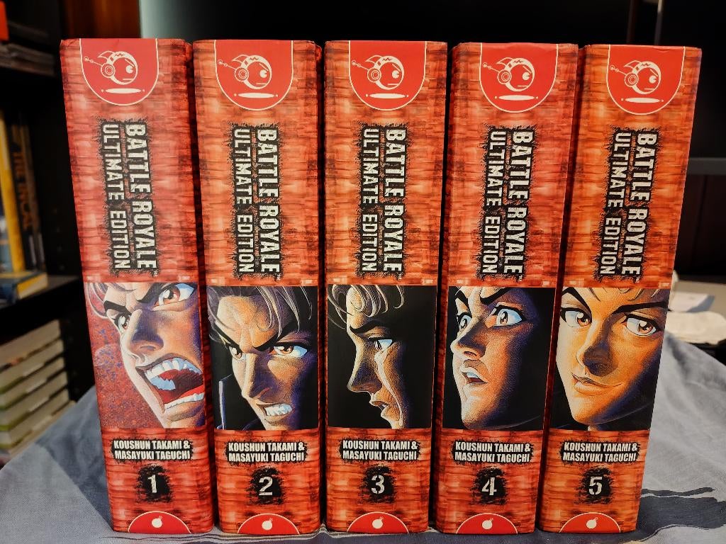 Battle Royale Ultimate Edition - Manga ( Complete ), Complete serie of reeks, Ophalen, Gelezen, Japan (Manga)