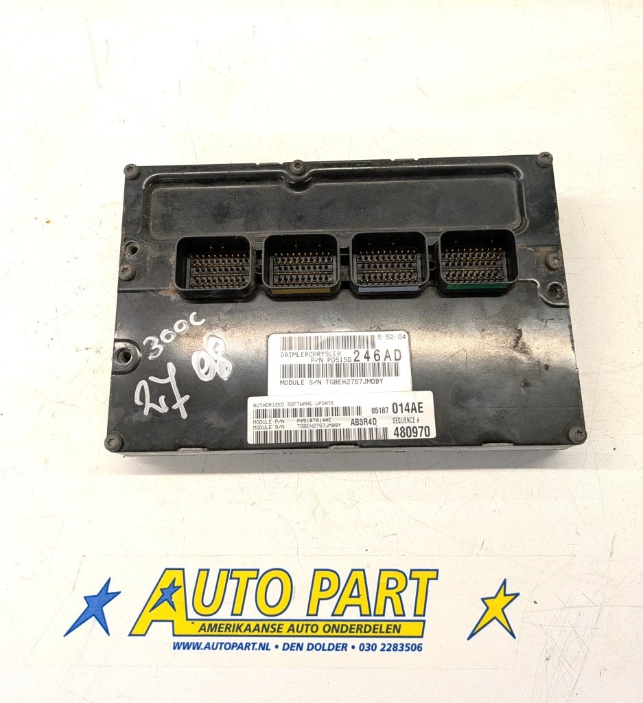 Chrysler 300C 2.7 LTR RWD motorcomputer 2008-2010, Gebruikt, PO Box 21-8004 | Auburn Hills, MI 48321-8004, Ophalen of Verzenden