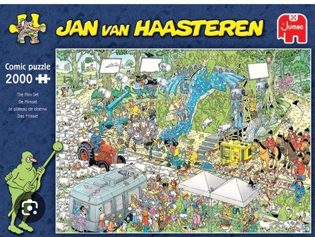 Van Haasteren puzzels 1000 stukjes, Ophalen, 500 t/m 1500 stukjes, Zo goed als nieuw