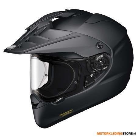 Shoei Hornet ADV 06 Integraalhelm, Mat Zwart, Ophalen of Verzenden, Nieuw met kaartje