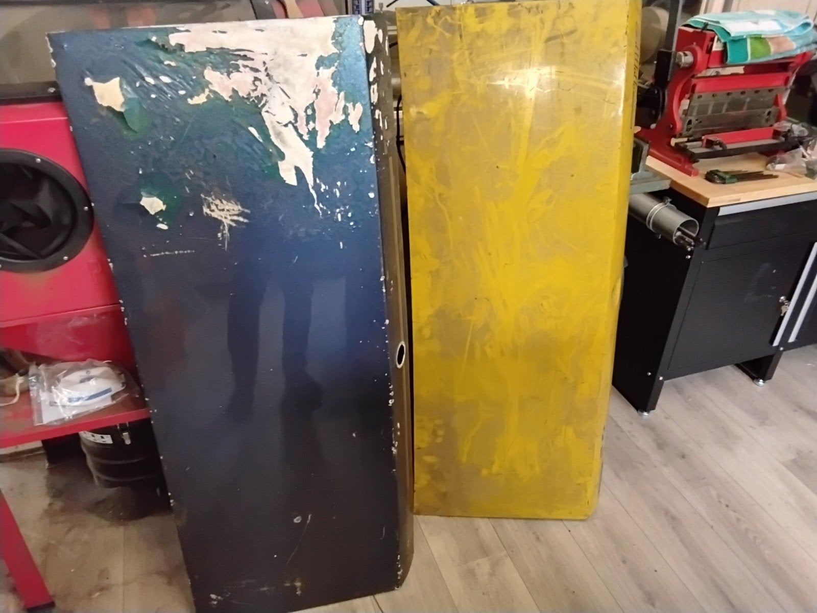 2 stuks achterkleppen triumph tr7, Ophalen, Gebruikt, Triumph