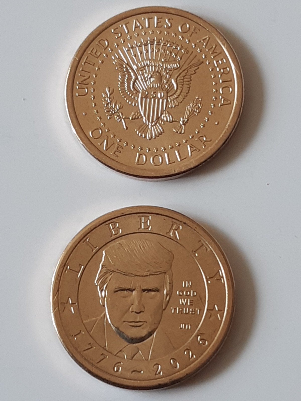 dollar 2026p usa Trump unc kk, Ophalen of Verzenden, Noord-Amerika