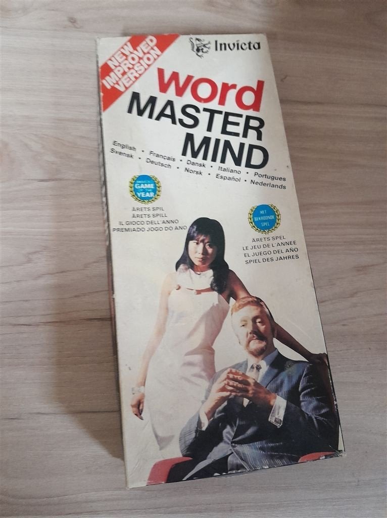 Word mastermind - s1453, Hobby en Vrije tijd, Gezelschapsspellen | Bordspellen, Verzenden, Zo goed als nieuw