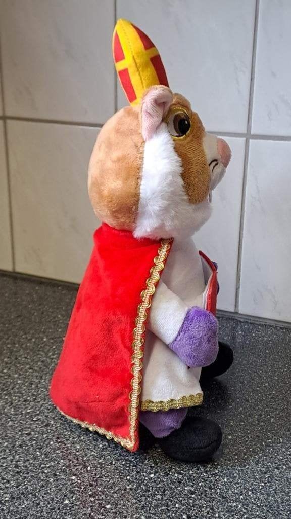AH hamster knuffel Sinterklaas nieuw, Verzamelen, Albert Heijn, Onbekend, Ophalen of Verzenden, Onbekend