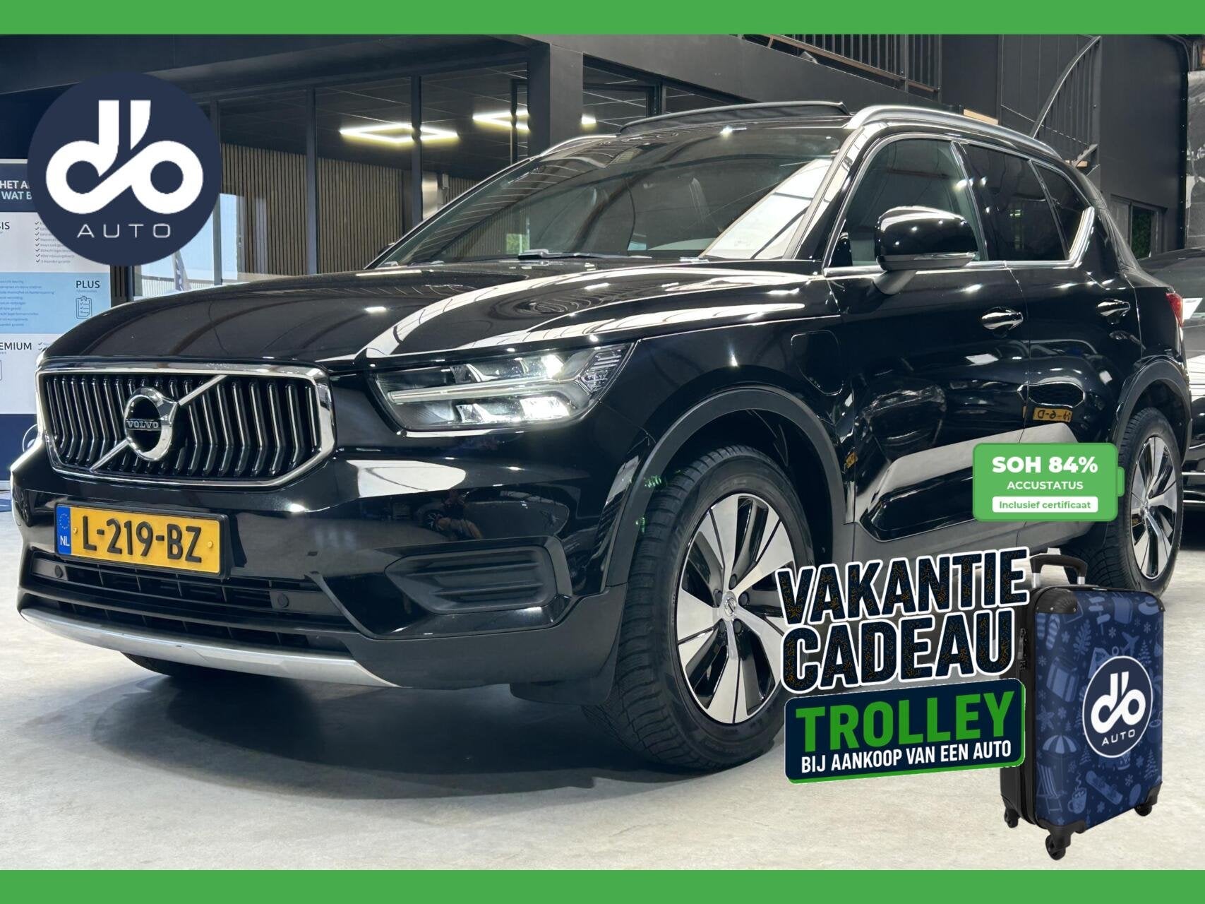 Volvo XC40 1.5 T4 Recharge Inscription Expression PANO DAK I, Stof, Zwart, Origineel Nederlands, Bedrijf