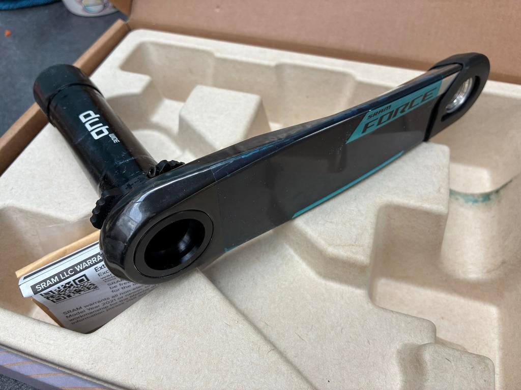 Nieuw Sram Force e1 dub Wide 165mm Linker crank, Fietsen en Brommers, Fietsonderdelen, Crankstel of Pedalen, Nieuw, Ophalen of Verzenden