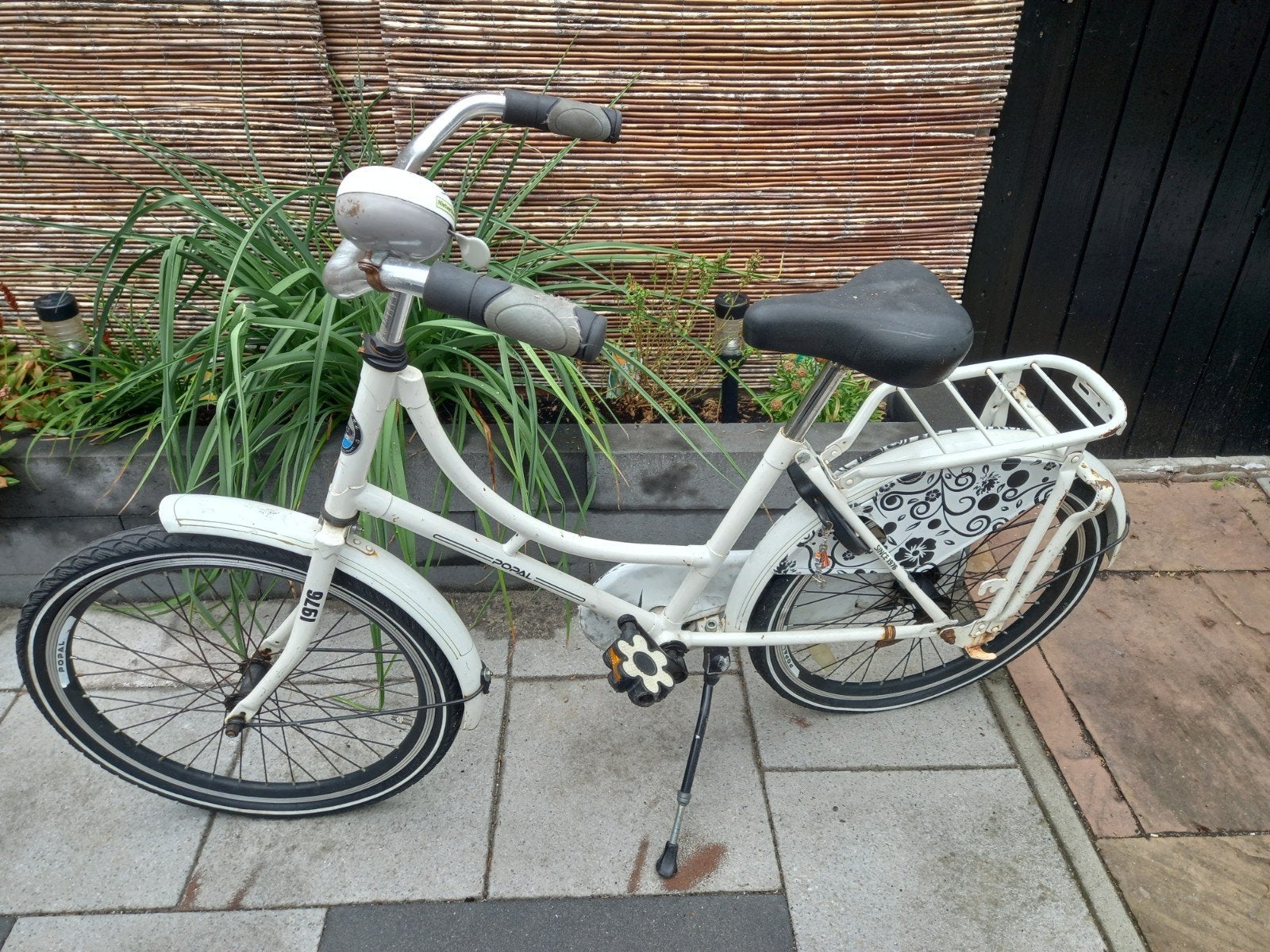 Witte kinderfiets 20 inch - Popal Zoom, Terugtraprem, Ophalen of Verzenden, Popal, 16 tot 20 inch
