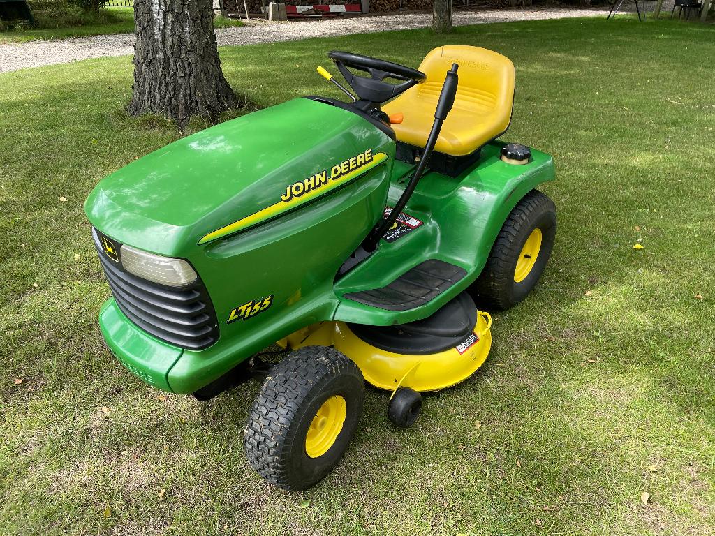 John Deere zitmaaier - topconditie, Tuin en Terras, Zitmaaiers, Zo goed als nieuw, 90 tot 120 cm, Elektrische starter, Mulchfunctie