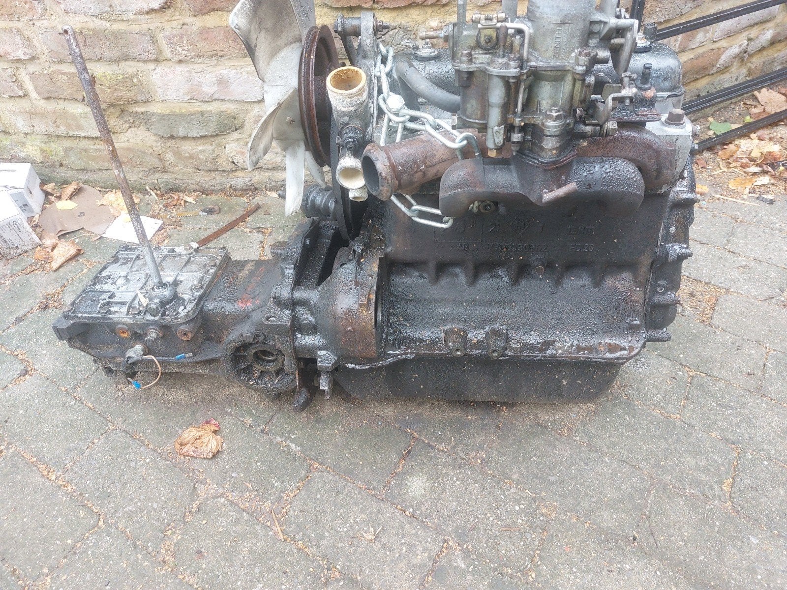 Renault 4 versnellingsbak, Ophalen, Renault