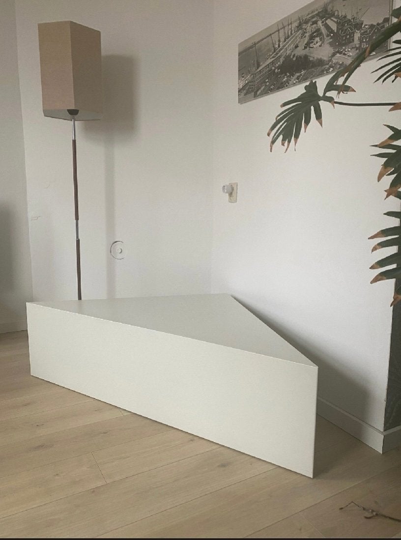 Leolux salontafel 80’s, Ophalen, Overige materialen, 100 tot 150 cm, 50 tot 100 cm