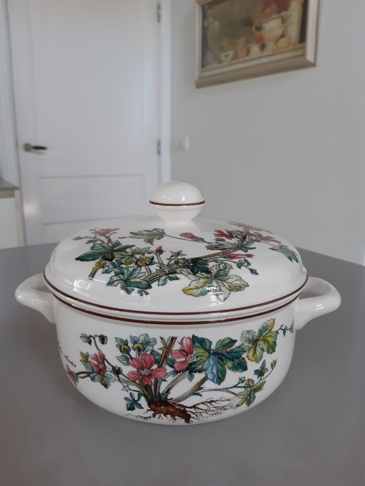 Dekschaal Villeroy en Boch Botanica, 2 beschikbaar, Ophalen of Verzenden, Overige stijlen, Porselein, Schaal of Schalen