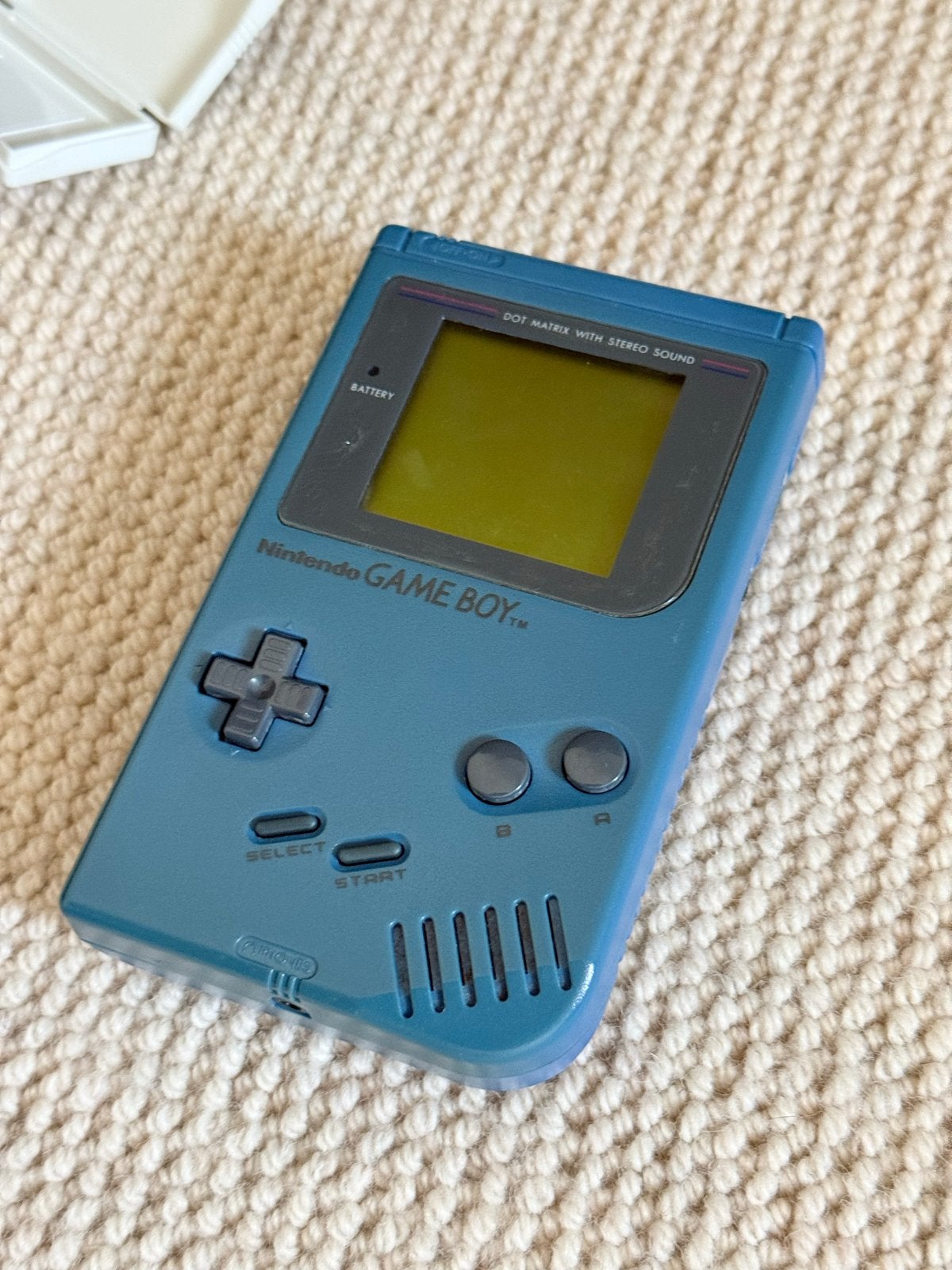 Nintendo Game Boy Classic - Blauw, Spelcomputers en Games, Spelcomputers | Nintendo Game Boy, Gebruikt, Game Boy Classic, Ophalen of Verzenden