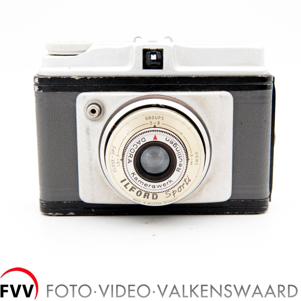 Ilford Sporti Dacora Kamerawerk voor de verzamelaar, Ilford, 1940 tot 1960, Ophalen of Verzenden, Xxx