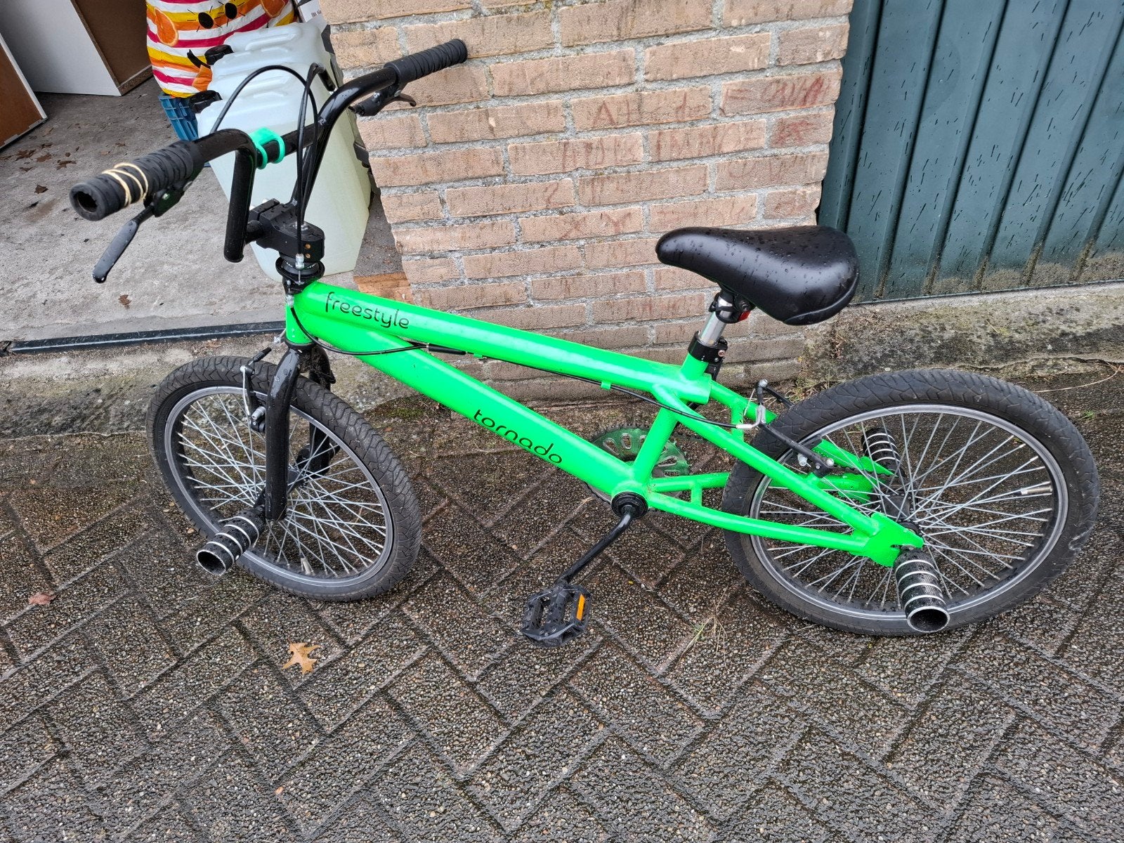 Tornado freestyle BMX, Fietsen en Brommers, Ophalen, Staal, Velgrem, Stuur 360° draaibaar