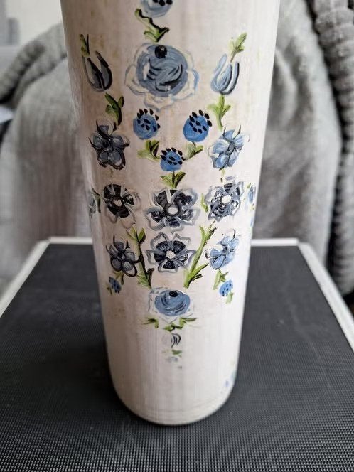 Delftsblauwe jenever fles h, Ophalen of Verzenden