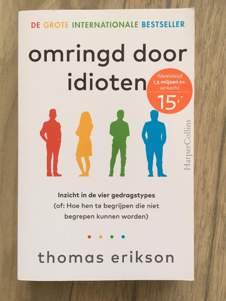 Boek - Thomas Erikson - Omringd door idioten [Nieuw], Ophalen of Verzenden, Nieuw, Thomas Erikson
