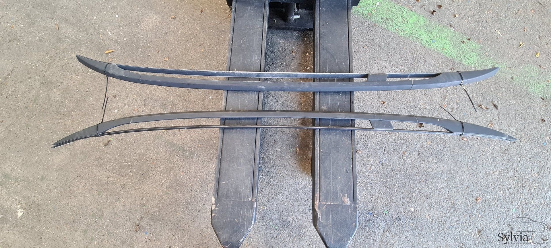 Dakrails set zwart BMW 3 serie E46 Touring 51138208783 51138, Auto diversen, Dakdragers, Gebruikt, -, -, Ophalen of Verzenden