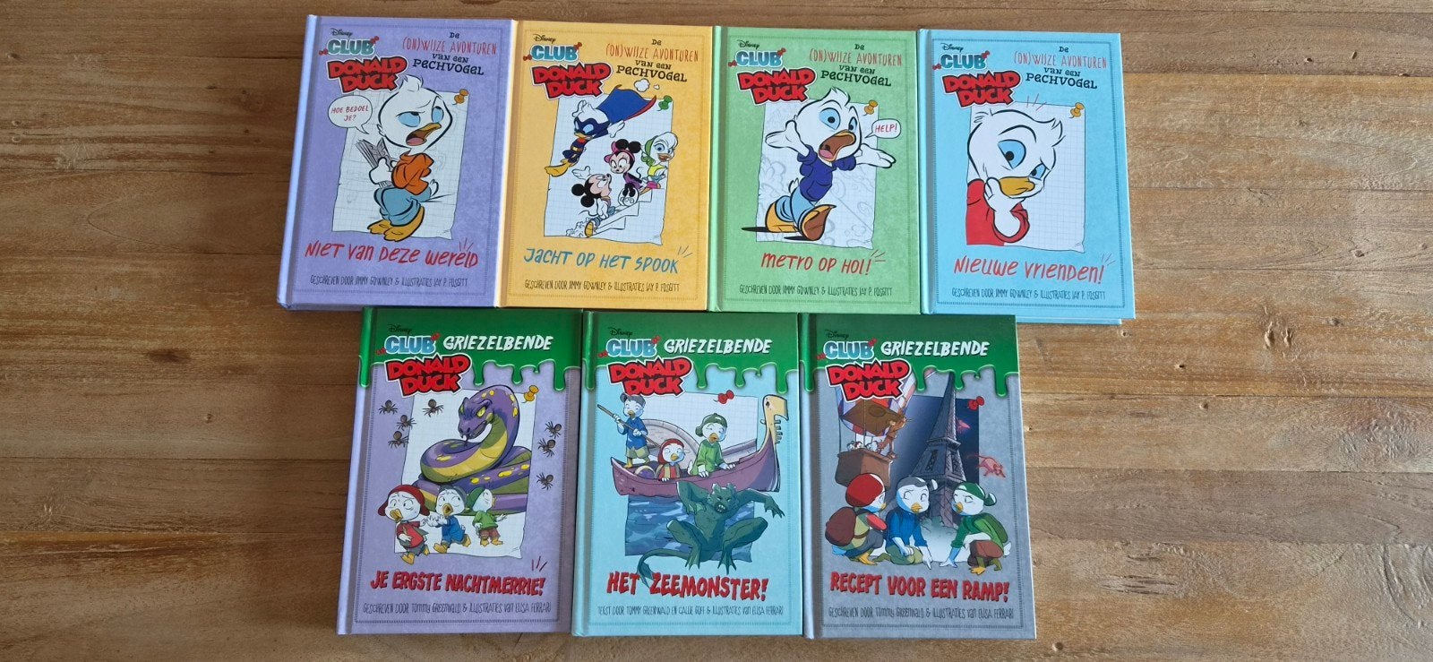 Donald Duck Club leesboeken, Ophalen, Gelezen