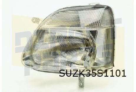 Opel Agila/ Suzuki Wagon R+ (-2/02) koplamp Links Origineel!