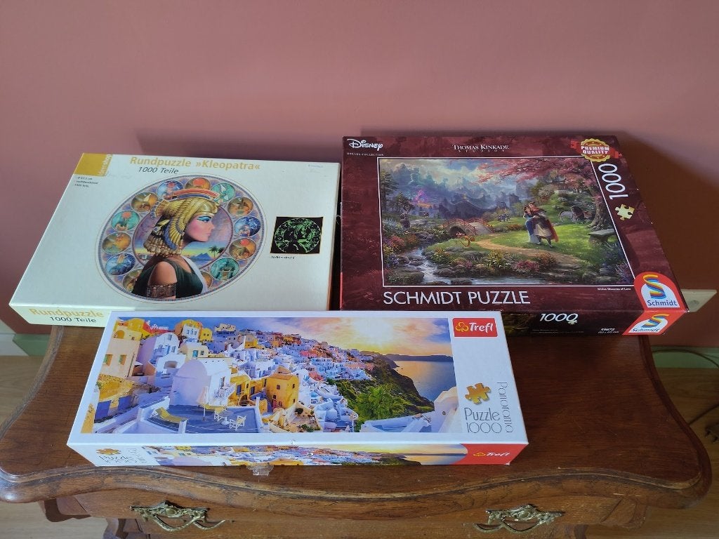 Puzzels 1000 stukjes, Ophalen, 500 t/m 1500 stukjes, Zo goed als nieuw