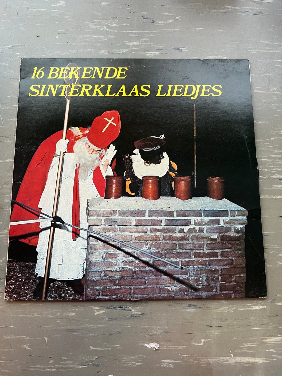 16 Bekende Sinterklaas Liedjes LP, Ophalen of Verzenden, Gebruikt, 12 inch, LP