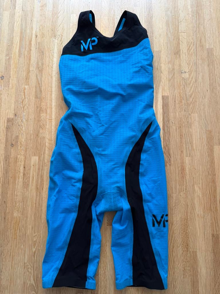 MP Michael Phelps Xpresso wedstrijd badpak maat 36 (fr), Kleding | Dames, Badmode en Zwemkleding, Zo goed als nieuw, Badpak, Blauw
