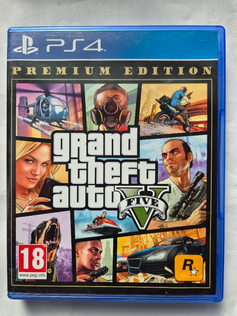 GRAND THEFT AUTO V premium edition, Avontuur en Actie, Gebruikt, 1 speler, Ophalen of Verzenden