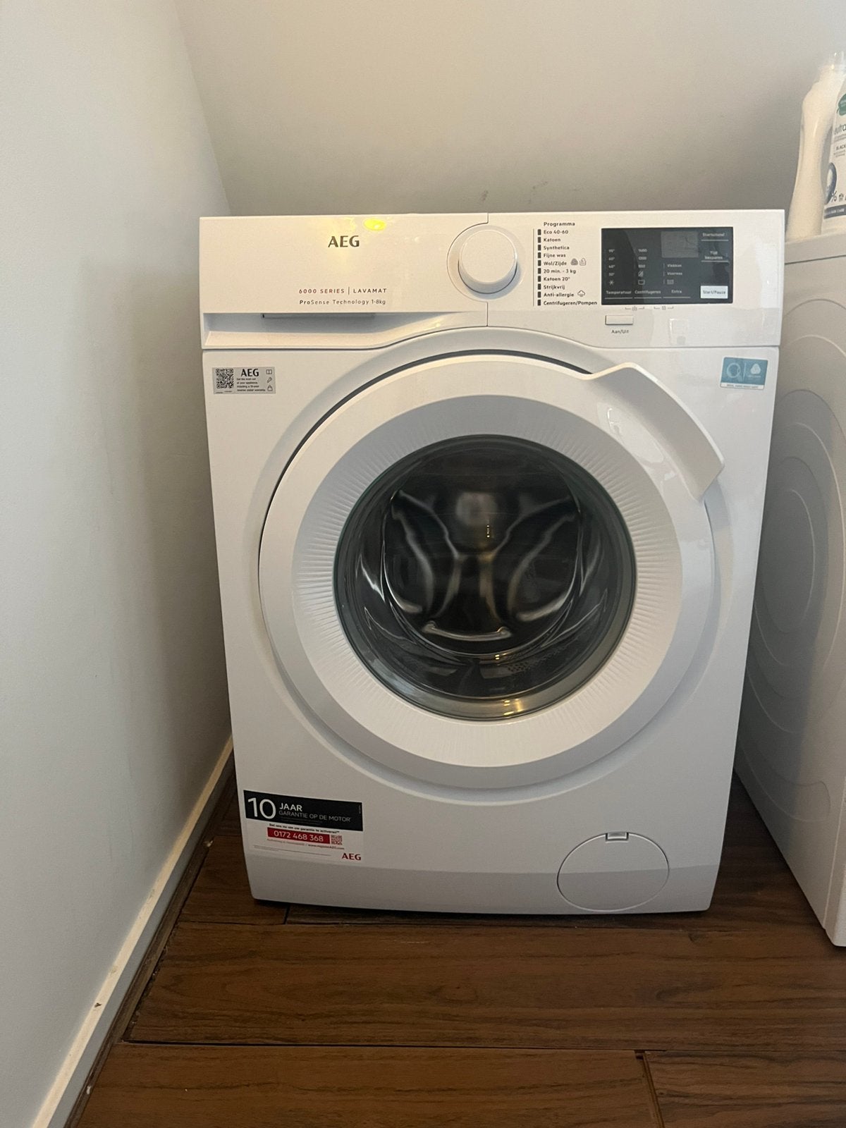 AEG LF62CW84 ProSense, Ophalen, Zo goed als nieuw, 85 tot 90 cm, 1200 tot 1600 toeren