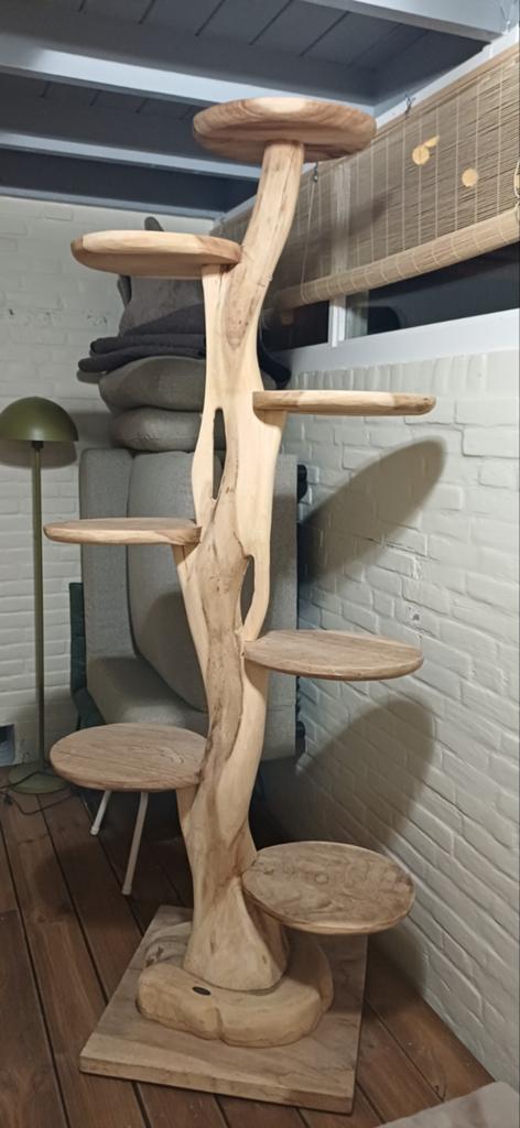 Houten katten paal. Zo goed als nieuw, Dieren en Toebehoren, Krabmeubelen, Ophalen, Zo goed als nieuw, Krabpaal