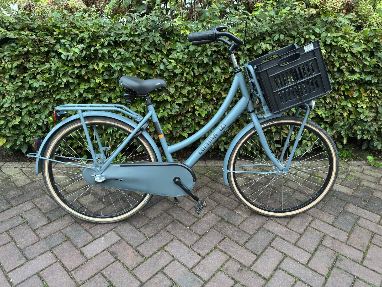 Cortina U4 Transportfiets 26 inch, 3 versnellingen, Versnellingen, Zo goed als nieuw, Minder dan 47 cm, Ophalen