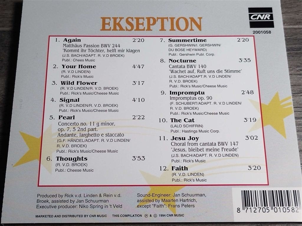 Ekseption ‎– Ekseption, Cd's en Dvd's, Ophalen of Verzenden, Zo goed als nieuw, Poprock