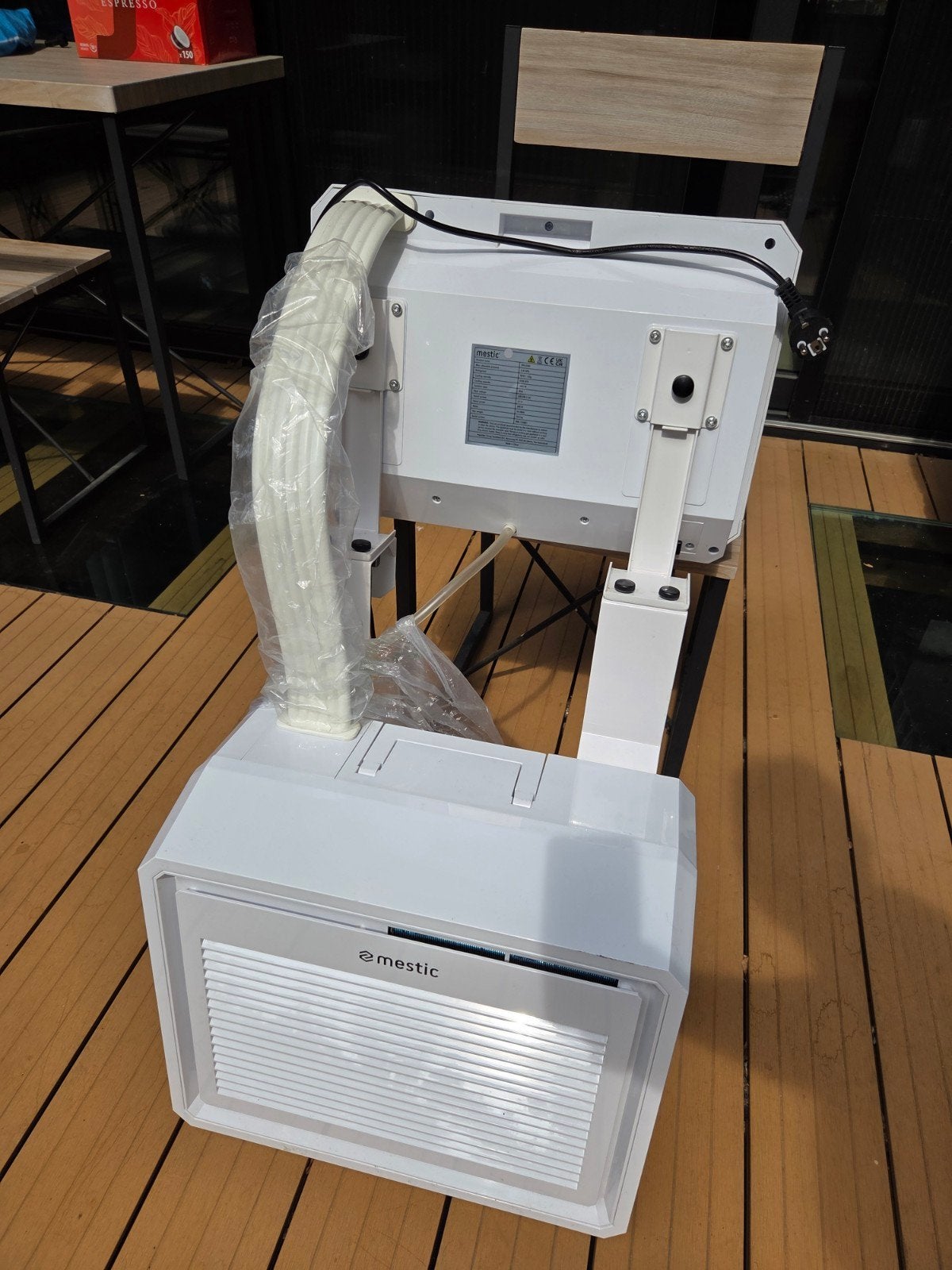 Mestic SPA-5000 Split Unit Airconditioner, Ophalen, Minder dan 60 m³, 3 snelheden of meer, Zo goed als nieuw
