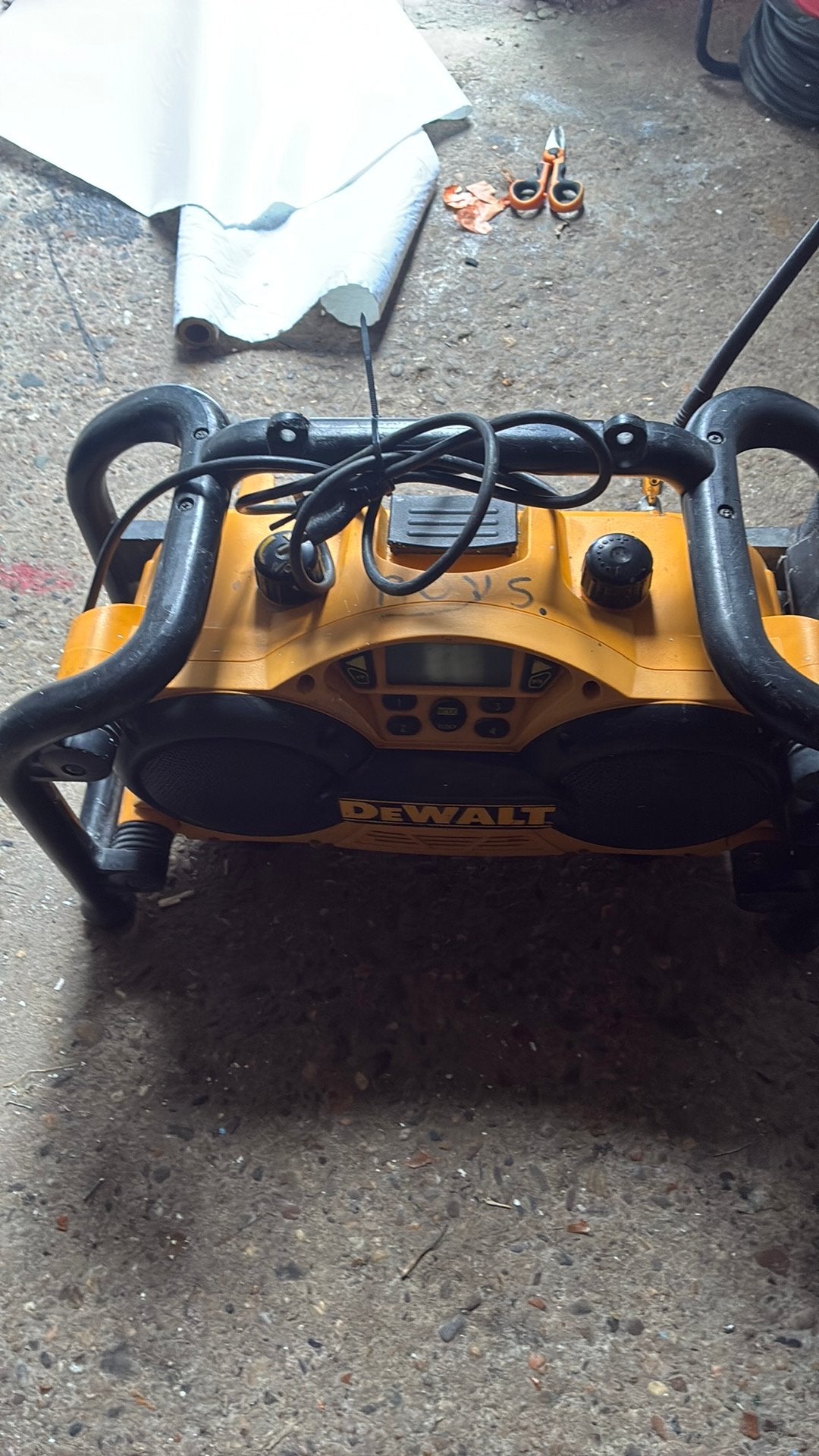 Werken DeWalt radio, Ophalen of Verzenden, Zo goed als nieuw
