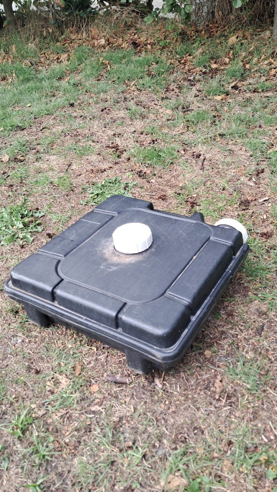 Afvalwatertank voor camper of caravan, Ophalen of Verzenden, Gebruikt