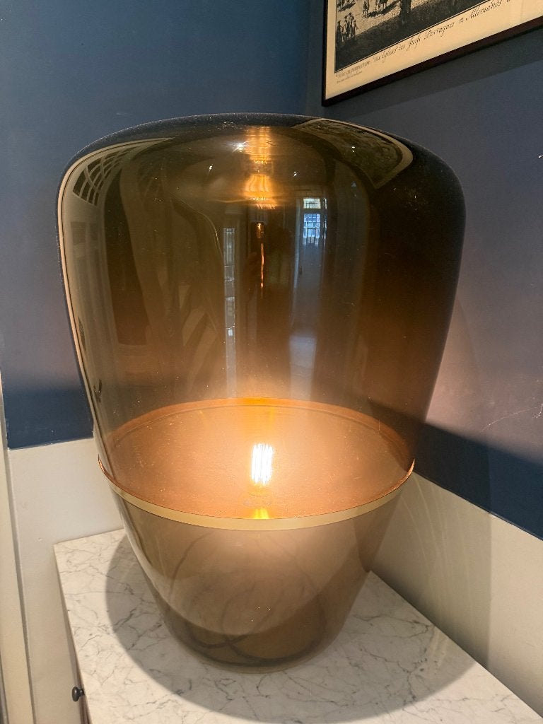 Brokis Balloons Large – Rookbruin  Messing  Nieuw  €2700, Ophalen, Zo goed als nieuw, Overige kleuren, Glas