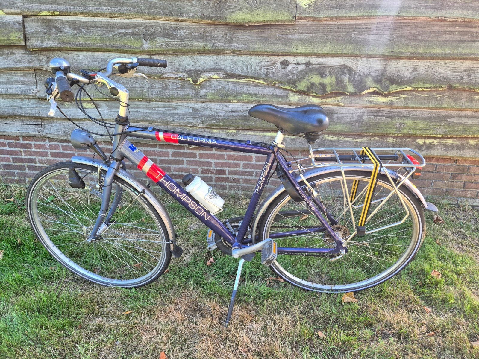 Thompson California herenfiets 21 versnellingen, 28 inch, Gebruikt, Velgrem, Meer dan 20 versnellingen