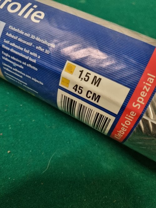Plakfolie riffelfolie nieuw rol, Ophalen of Verzenden, 'T Olde Gre-j, Info@toldegrej.nl, Endepoelstraat 20f Didam