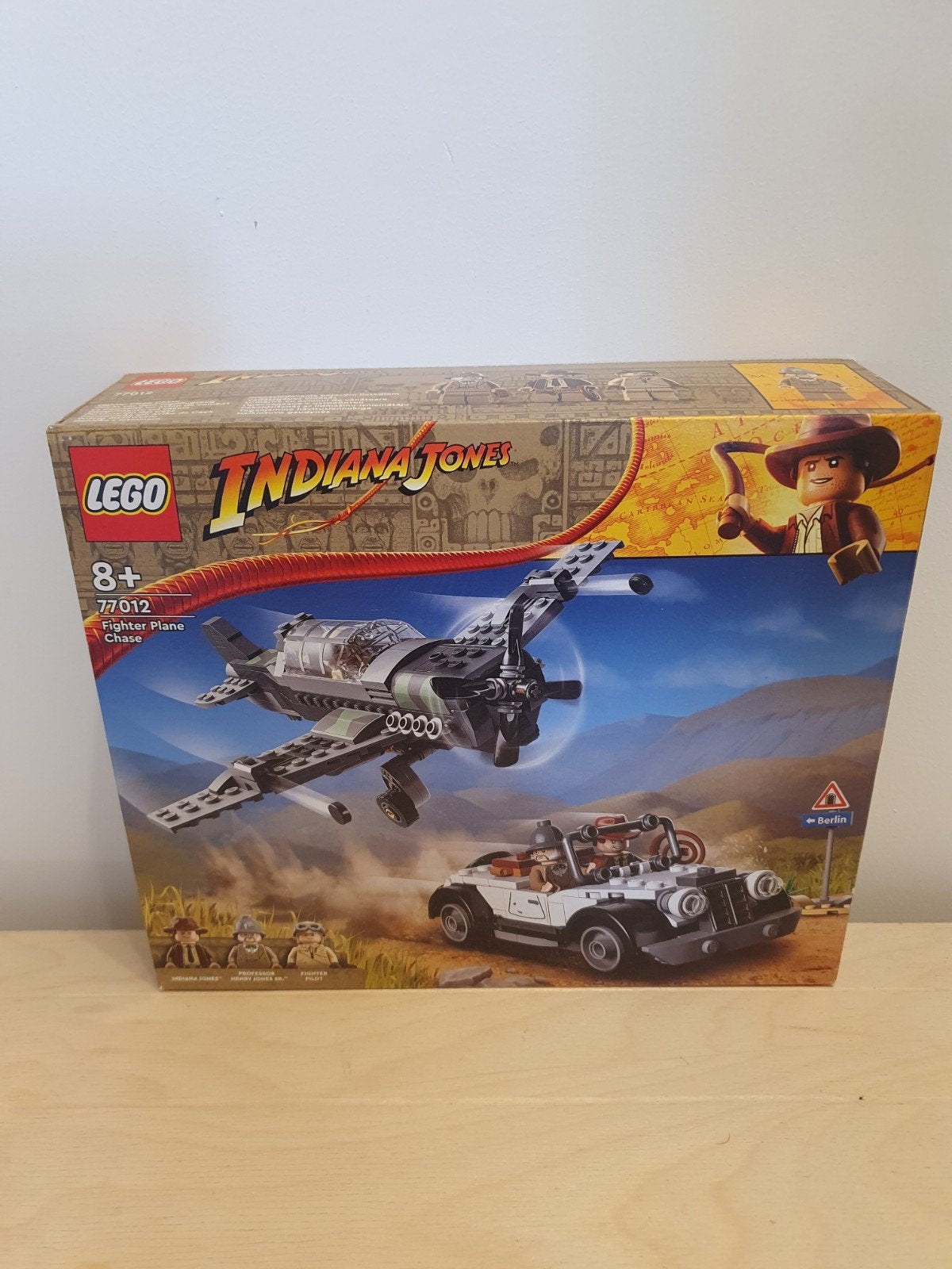 LEGO Indiana Jones 77012 Fighter Plane Chase NIEUW, Overige thema's, Lego, Nieuw, Ophalen of Verzenden