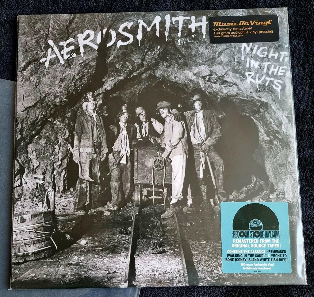 Aerosmith - Night in the Ruts (180g vinyl, Music On Vinyl), Limited edition, Ophalen of Verzenden, 12 inch, Poprock