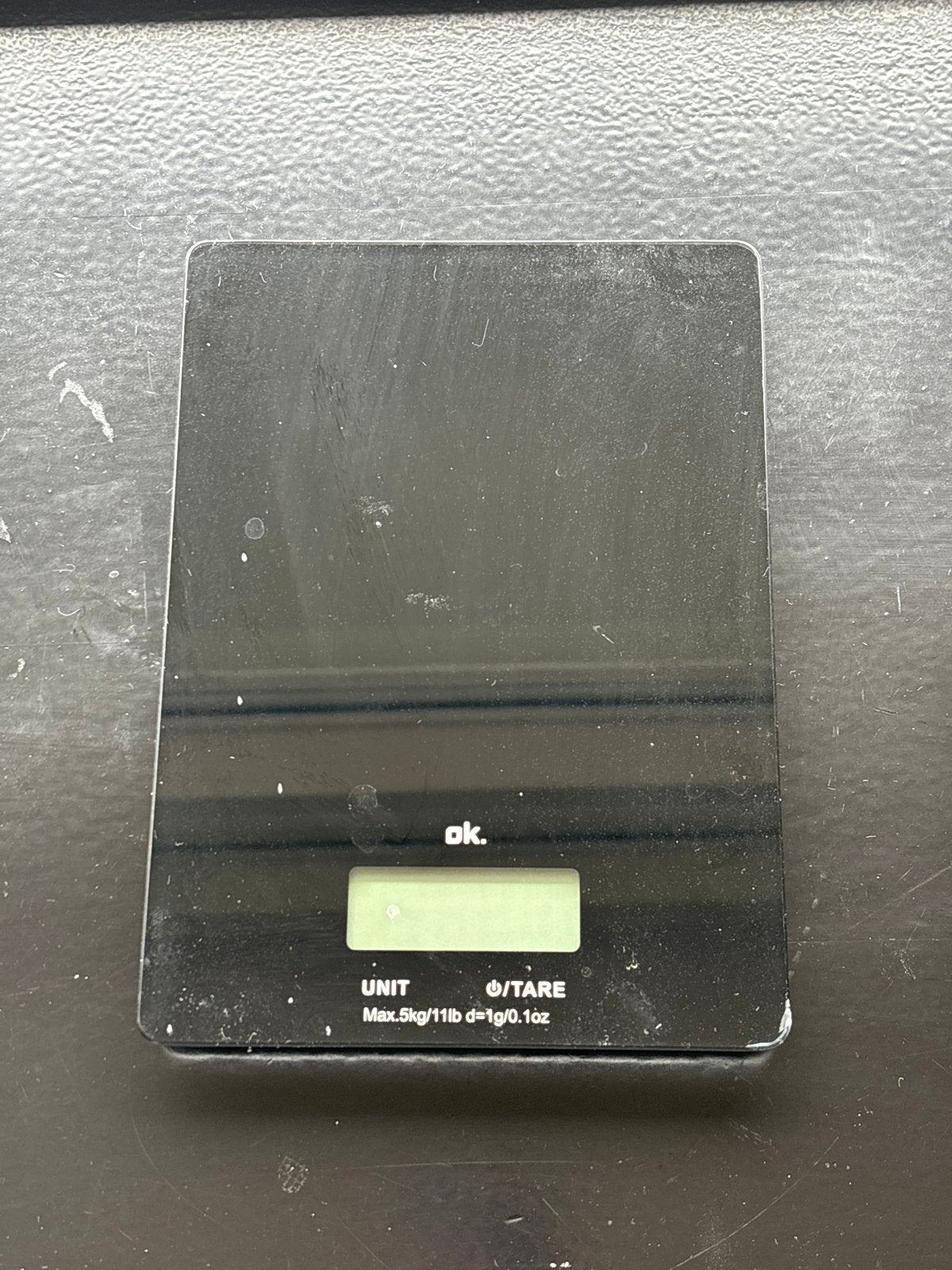 OK. Digitale Keukenweegschaal - Max 5kg, Ophalen, Minder dan 10 kg, Keukenweegschaal, 1 tot 500 gram